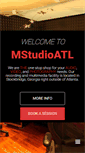 Mobile Screenshot of mstudioatl.com